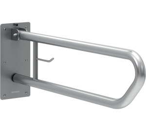 Barra abatible 800mm portarollos inox satinado